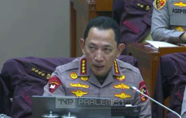 Kapolri Hadiri Raker Komisi III DPR, Didampingi Para Petinggi Polri hingga Kapolda
