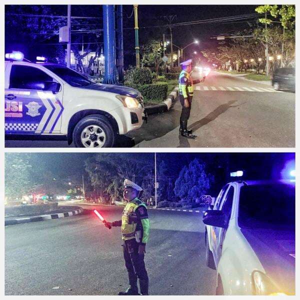Satlantas Polresta Palangka Raya Intensifkan Patroli Cegah Gangguan Kamseltibcarlantas