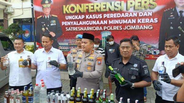 Penyelundupan Miras dari Grobogan ke Jombang Digagalkan Polisi, Begini Modusnya