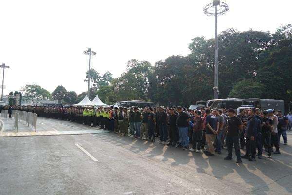 1.400 Aparat Gabungan Dikerahkan Kawal Timnas Indonesia vs Oman di GBK