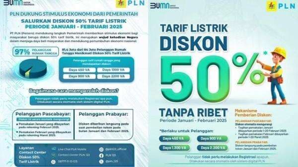 Berikut Syarat dan Ketentuan untuk Mendapat Tarif Diskon 50 Token Listrik