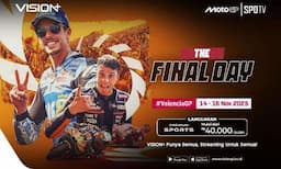 Jadwal dan Link Live Streaming MotoGP Valencia 2025 di Vision+, Klik di Sini!