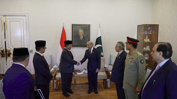 Prabowo Tegaskan Indonesia&ndash;Pakistan Dukung Kemerdekaan Palestina, Serukan Two-State Solution