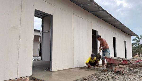 BNPB Kebut Pembangunan Hunian Sementara di Aceh Tamiang