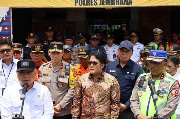 Kakorlantas dan Menhub Tinjau Pelabuhan Gilimanuk, Pastikan Angkutan Nataru Terkendali