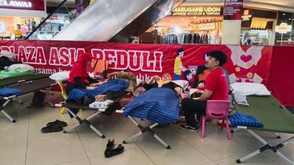 Donor Darah Plaza Asia Tasikmalaya Disambut Antusias, Karyawan dan Pengunjung Tunjukkan Kepedulian