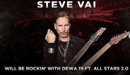 Steve Vai Siap Guncang Jakarta Bareng Dewa 19, Netizen: Jangan Lupa Makan Ketoprak!