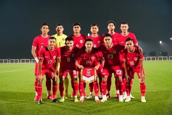 Daftar Line Up Timnas Indonesia U-23 vs Guinea U-23 di Playoff Olimpiade Paris 2024: Rafael Struick Jadi Ujung Tombak