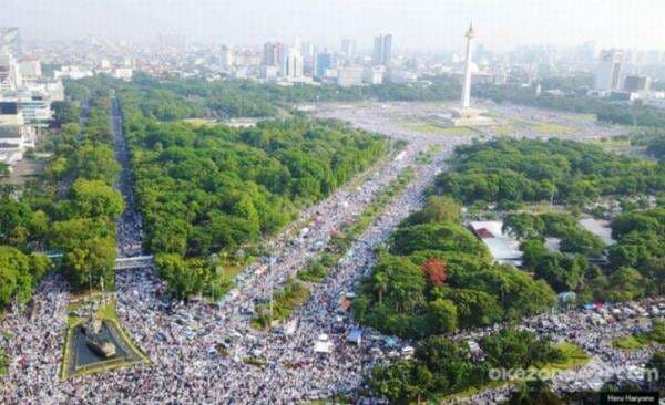 Rekayasa Lalu Lintas Reuni 212 di Monas: 10 Ruas Jalan Dialihkan Mulai Sore Ini