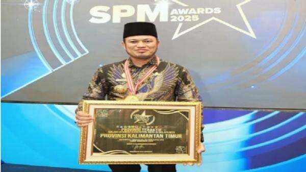Terapkan SPM 6 Pelayanan Dasar, Kaltim Raih Penghargaan dari Kemendagri