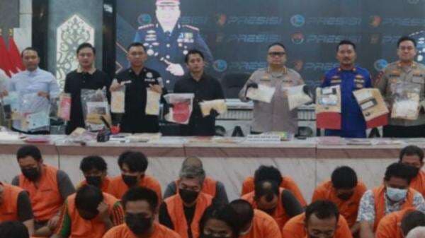 Hasil Operasi Antik 2025, Polresta Samarinda Ringkus 66 Tersangka dan Sita 2,8 Kg Sabu