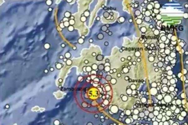 Gempa Hari Ini Magnitudo 5,3 Guncang Tahuna Sulut