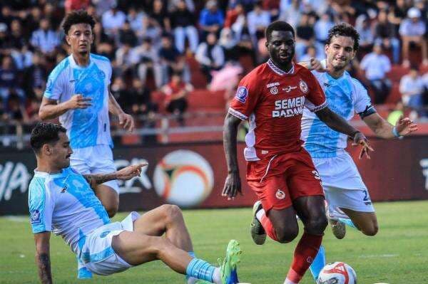 Hasil Semen Padang vs PSBS Biak di Super League: Kabau Sirah Tumbang di Kandang Sendiri