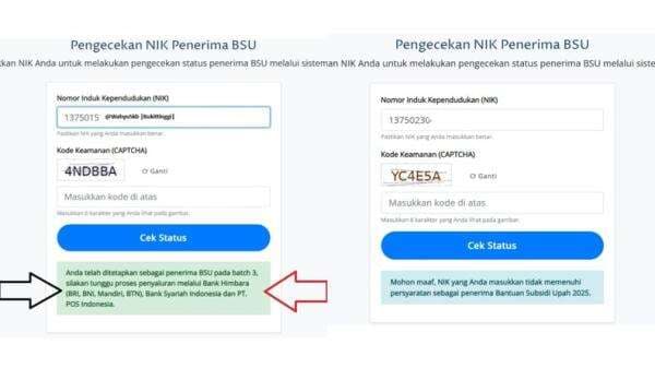 Cek NIK Kita! Pemerintah Salurkan BSU Rp600 Ribu untuk Pekerja Bergaji di Bawah Rp3,5 Juta
