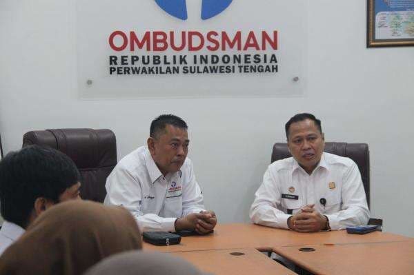Kemenkum Sulteng dan Ombudsman Sulteng Bahas Peningkatan Pelayanan Publik