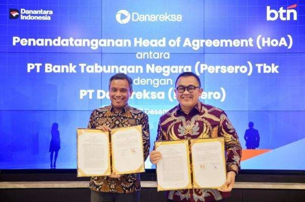 BTN (BBTN) Siap Kucurkan Pembiayaan Rp4,5 Triliun ke Danareksa