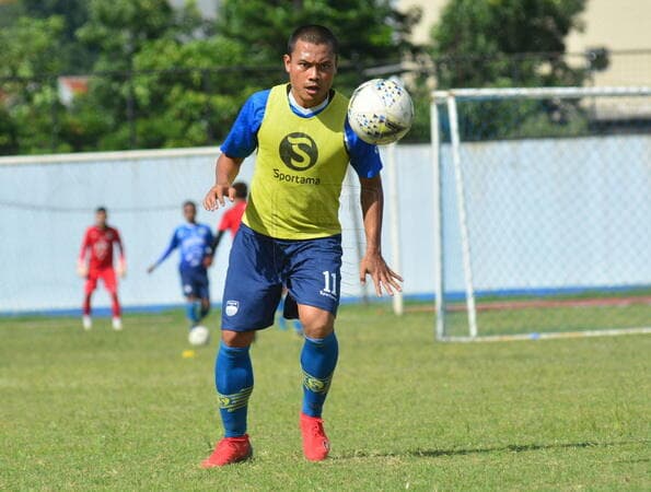 Senangnya Dedi Kusnandar, Kembali ke Sesi Latihan Persib Bandung Usai Alami Cedera Horor