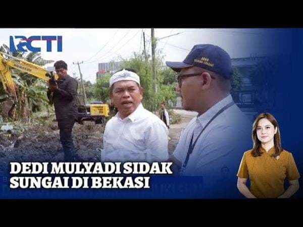 Gubernur Jabar Sidak Sungai Bekasi, Pelebaran Terkendala Sertifikat Tanah
