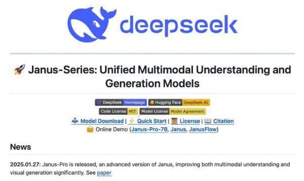 DeepSeek Perkenalkan Model AI Janus Pro, Diklaim Kalahkan Pesaing dalam Pembuatan Gambar