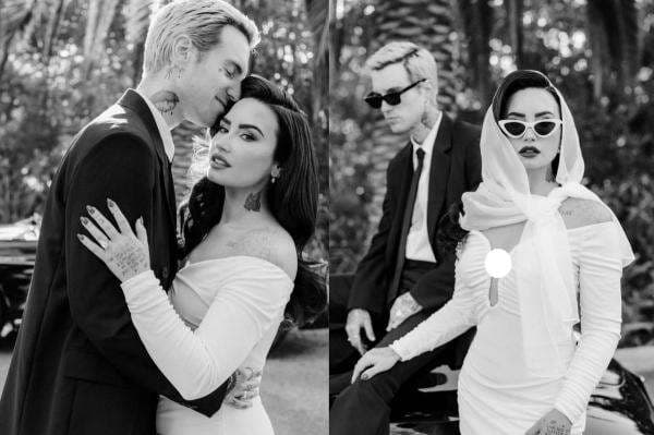 Demi Lovato Resmi Menikah dengan Musisi Kanada Jutes