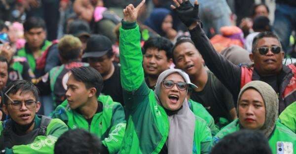 Awas Macet Parah! 50 Ribu Driver Ojol Gelar Demo Besar-besaran di Monas, Ini Tuntutannya
