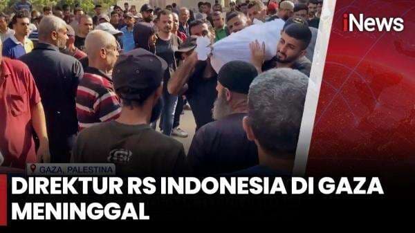 Direktur RS Indonesia di Gaza dr Marwan Al Sultan Tewas Dibunuh Israel