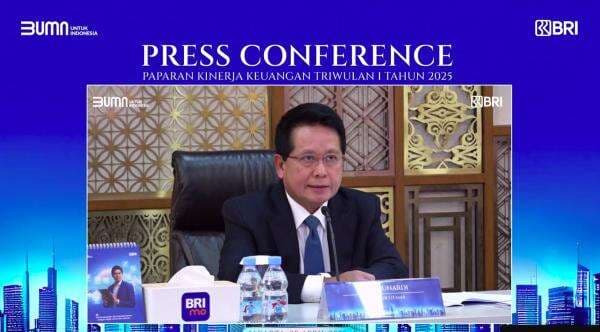Raup Laba Bersih Rp13,8 Triliun, Dirut BRI Singgung Tensi Geopolitik hingga Perang Tarif Impor