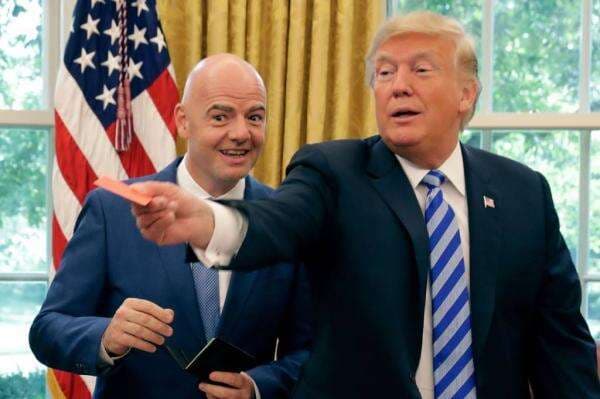 Donald Trump dan FIFA Setuju Rusia Main di Piala Dunia 2026, Ini Syaratnya