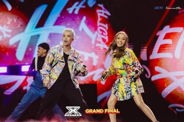 Duet dengan Alvin Jo di Grand Final X Factor Indonesia, Princessa Alicia Dapat Nilai 9 dari Ariel NOAH