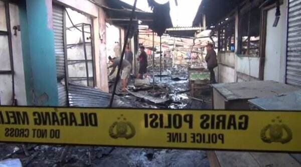 Duka Pedagang Korban Kebakaran Pasar Cipunagara Subang, Rugi Puluhan Juta Rupiah