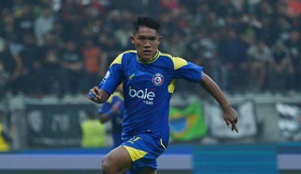 Debut Bersama Arema FC di Super League, Dwiki Mardiyanto Tak Sangka Diberikan Kesempatan