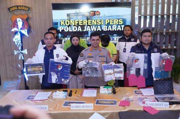 Polda Jabar Tangkap Dua Pelaku Judi Online di Tangerang, Salah Satunya Marketing Situs Belo4D