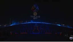 Ribuan Drone Memukau Langit Bangkok di Upacara Pembukaan SEA Games 2025