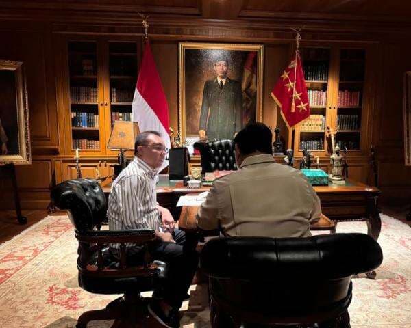 Bertemu Prabowo di Hambalang, Dasco: Kasih Laporan Berbagai Daerah dan Diskusi soal Hukum