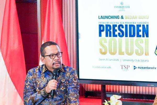 Buku Presiden Solusi Catat 108 Kebijakan, Qodari: Prabowo Menyasar Akar Persoalan Bangsa