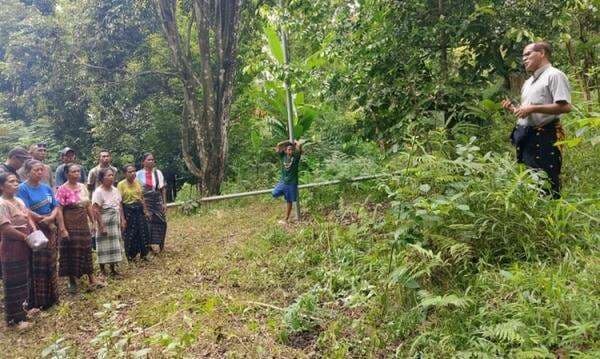 Tokoh Masyarakat 2 Desa Datangi Lokasi Survei Geotermal dan Deklarasi Penolakan Rencana Eksplorasi