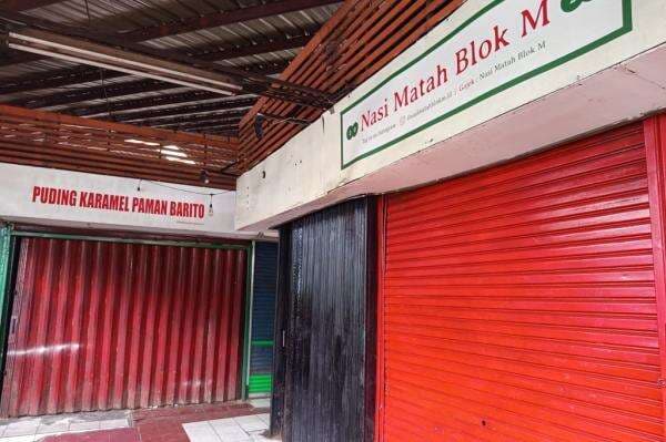 Suasana Distrik Blok M usai Kisruh Harga Sewa Naik, Sejumlah Kios Tutup