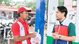 Distribusi BBM Pulih, Operator SPBU di Aceh Tamiang Dapat Energy Booster
