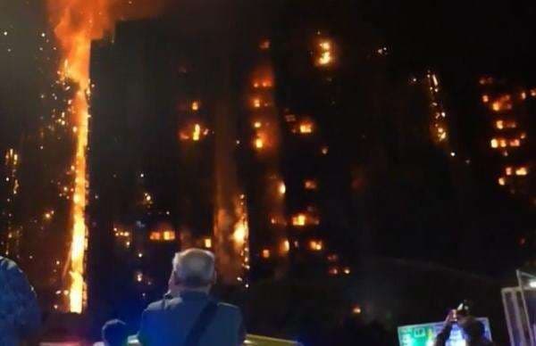 Kisah Horor Korban Selamat Kebakaran Apartemen Hong Kong: Api di Mana-Mana!
