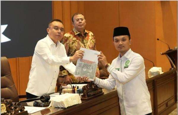 Dialog dengan Pimpinan DPR, BEM PTNU Sampaikan Tujuh Isu Kebangsaan