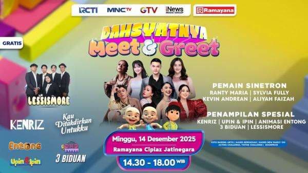 Sabtu Ini, Ada Dahsyatnya Meet and Greet Terbelenggu Rindu di Cikarang