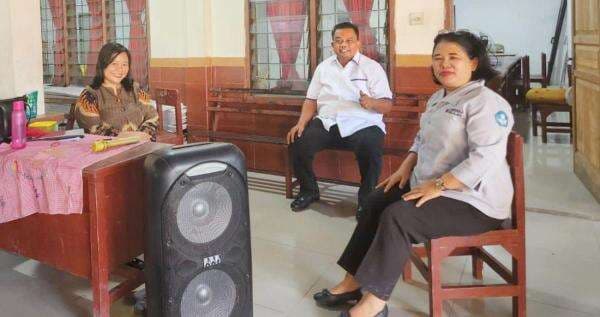 Jawab Aspirasi Guru, Legislator Partai Perindo Binsar Simarmata: SDN 066656 Medan Kini Nyaman dan Aman