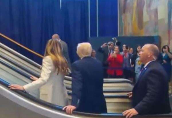 Insiden Eskalator Markas PBB Dinaiki Trump Mati, Dinas Rahasia Selidiki Ulah Hacker