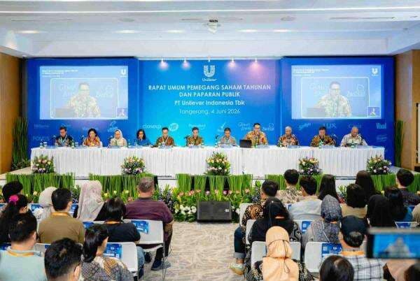 Capai Rp7,63 T, RUPST UNVR Tetapkan Dividen 100 persen dari Laba Bersih 2025