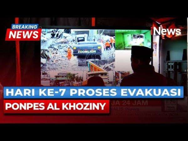 Korban Musala Ambruk di Ponpes Al Khaziny Bertambah Jadi 39, Proses Identifikasi Terus Berlanjut