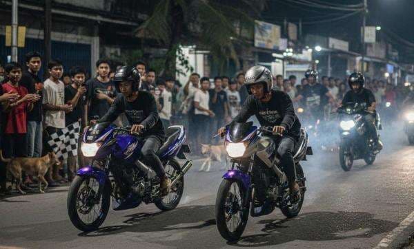 Balap Liar Meresahkan, Polisi Bakal Tindak hingga ke Bengkel Modifikasi