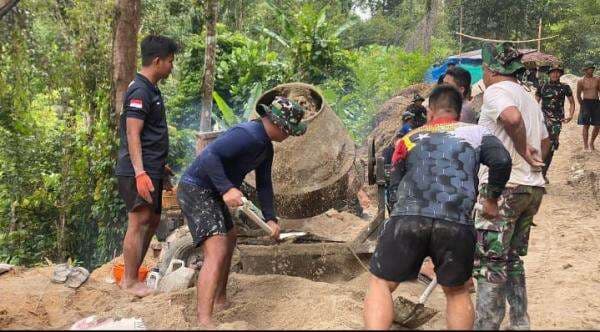 TMMD Sulap Desa Pincara dari Dunia Terisolir Menuju Gerbang Ekonomi