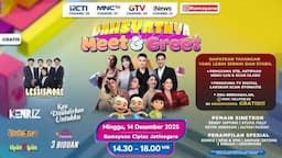 Ada Kenriz di Dahsyatnya Meet &amp; Greet Kau Ditakdirkan Untukku di Jatinegara