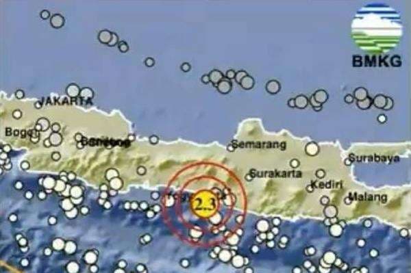 Gempa Hari Ini Magnitudo 2,3 Guncang Kulonprogo DIY Gempa Hari Ini Magnitudo 2,3 Guncang Kulonprogo DIY
