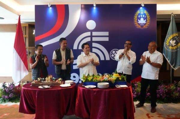 PSSI Ulang Tahun ke-95, Erick Thohir Usung Mimpi Lolos Piala Dunia